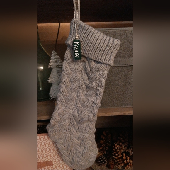 Stocking Tags Personalized Wooden Ornament Tags Set of 6 - Picture 2 of 5